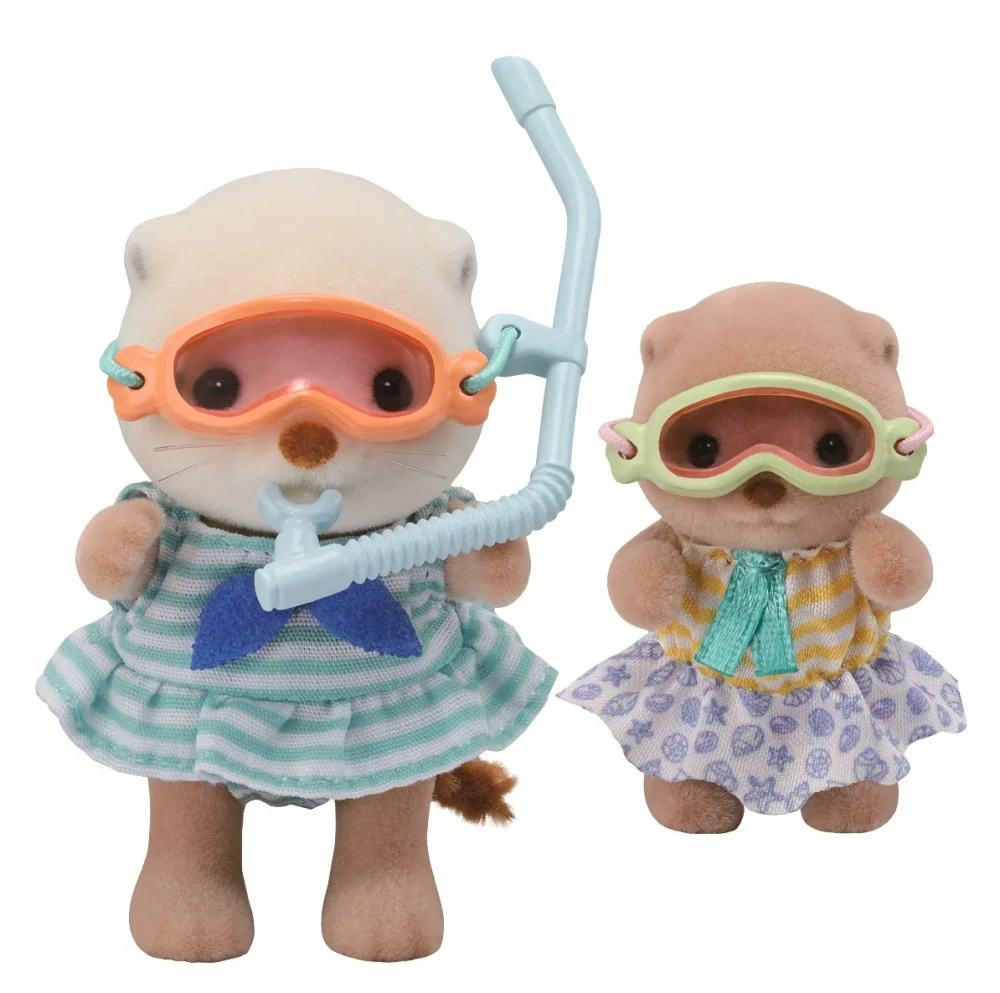 Sylvanian Families Vydří sestry na dovolené u moře