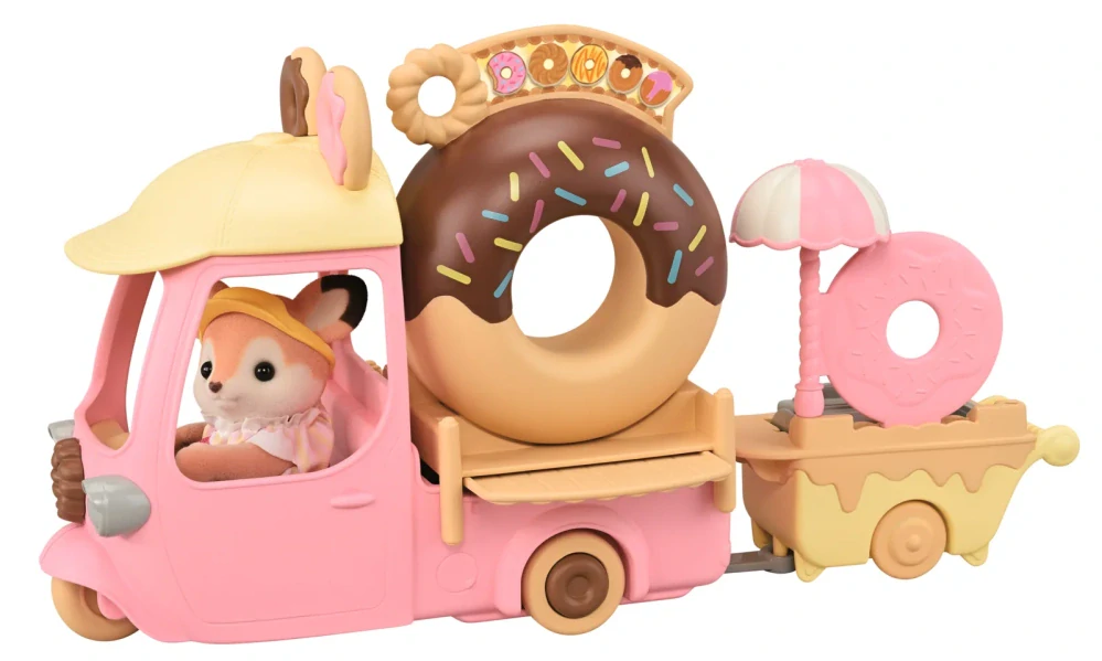 Sylvanian Families Pojízdný stánek s Donuty