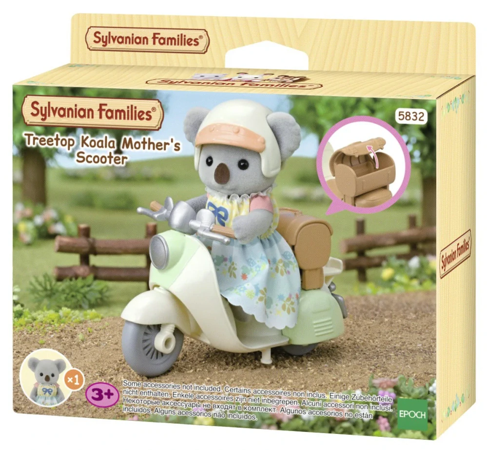 Sylvanian Families Medvěd koala na skútru