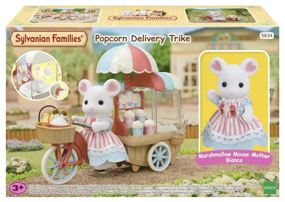 Sylvanian Families Pojízdný stánek s popcornem