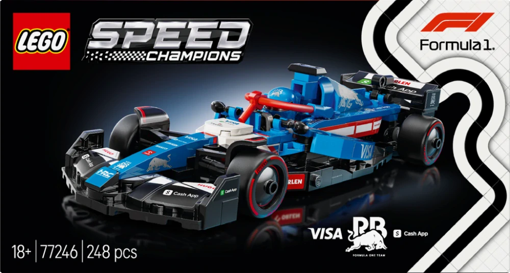 LEGO® Speed Champions 77246 Závodní auto Visa Cash App RB VCARB 01 F1®