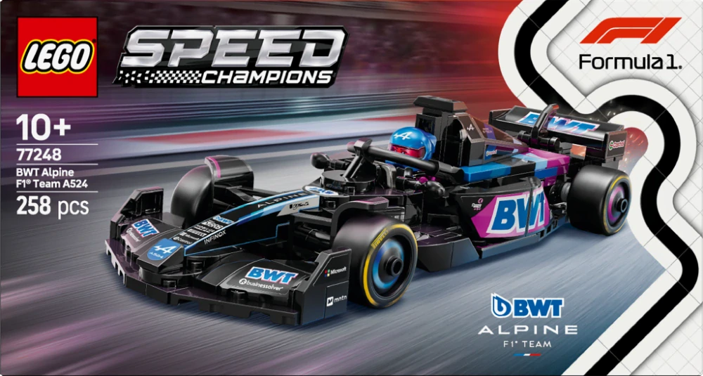 LEGO® Speed Champions 77248 Závodní auto BWT Alpine F1® Team A524