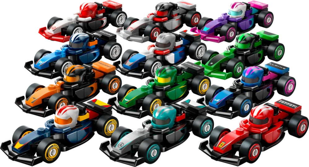 LEGO® Minifigurky 71049 Sběratelská závodní auta F1®