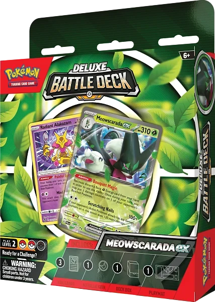 Pokémon TCG: Deluxe Battle Deck - Meowscarada ex & Quaquaval ex