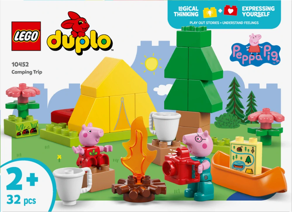 LEGO® DUPLO® Prasátko Peppa 10452 Táboření