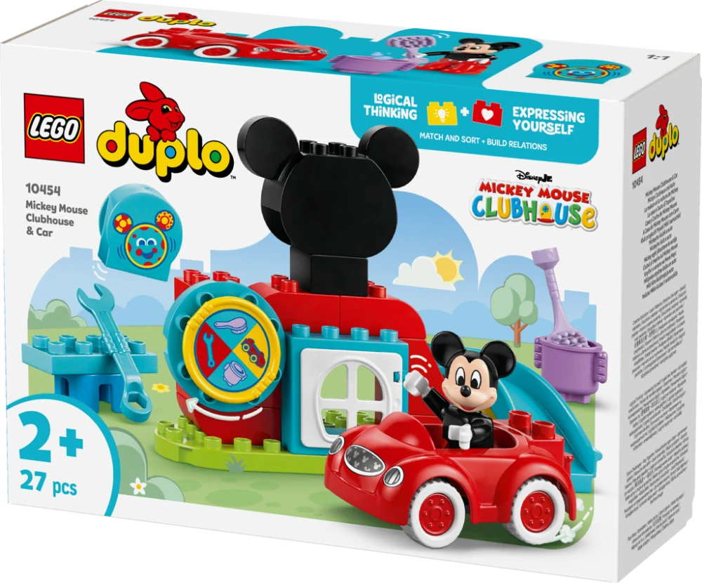 LEGO® DUPLO® ǀ Disney  10454 Mickeyho klubík a auto