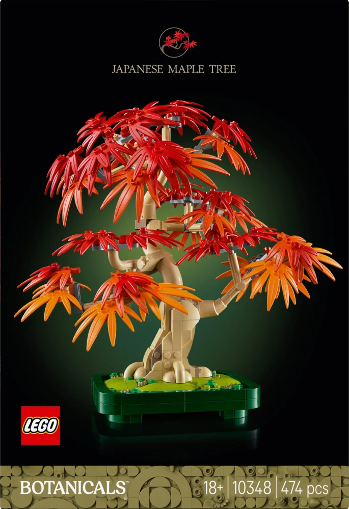 LEGO® Botanicals 10348 Bonsaj – Japonský červený javor
