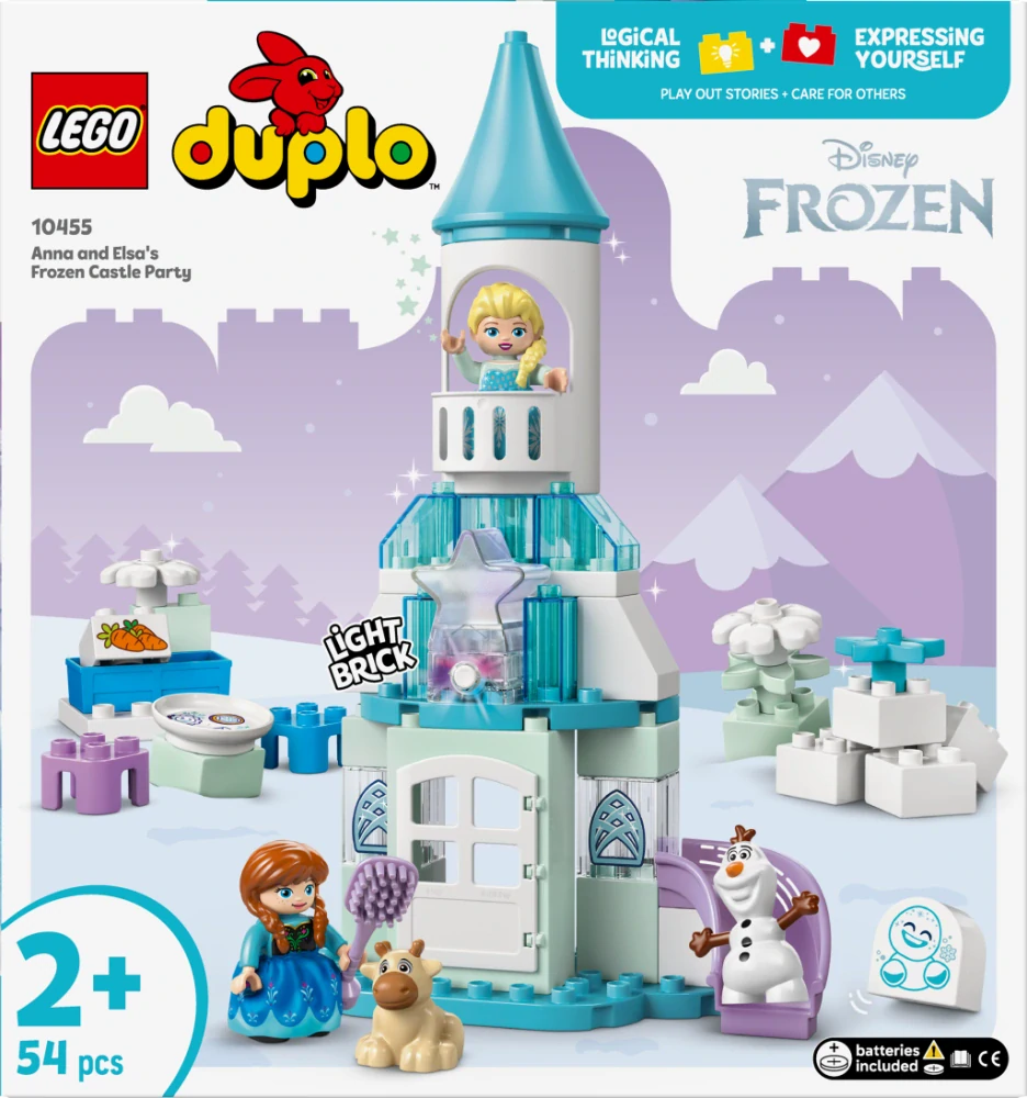LEGO® DUPLO® ǀ Disney 10455 Ledové království: Anna a Elsa a oslava na hradě