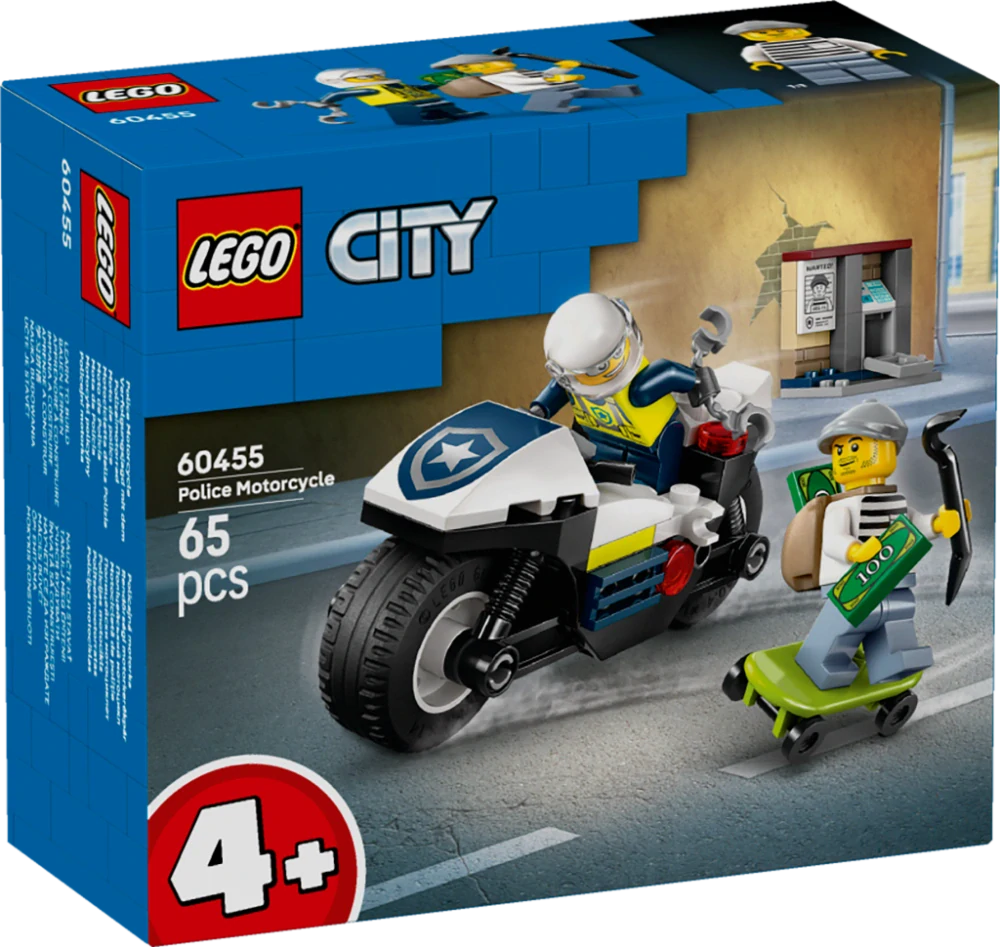 LEGO® City 60455 Honička na policejní motorce
