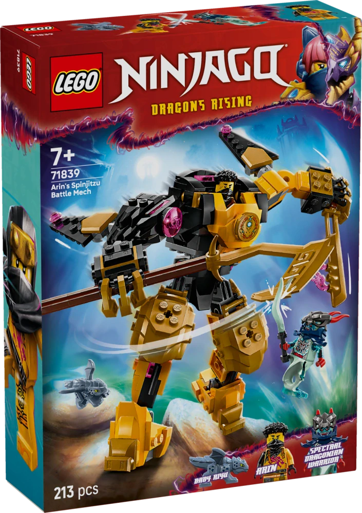 LEGO® NINJAGO® 71839 Arin a bojový robot Spinjitzu