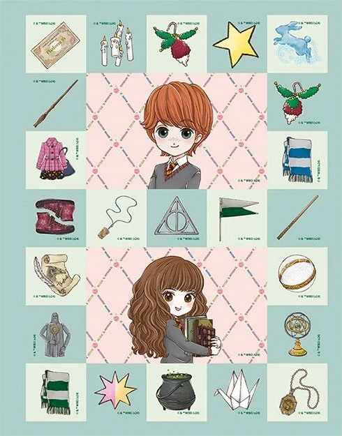 Jiri Models 1000 samolepek v sešitu: Harry Potter 23,5 x 30 cm