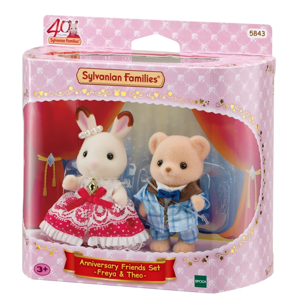 Sylvanian Families Narozeninová oslava ke 40. výročí Freya a Theo
