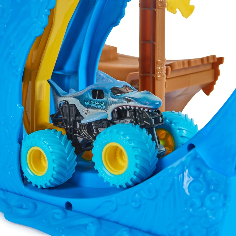 Spin Master MONSTER JAM - Hrací set MEGALODON ZOOP OF DOOM, 1:64