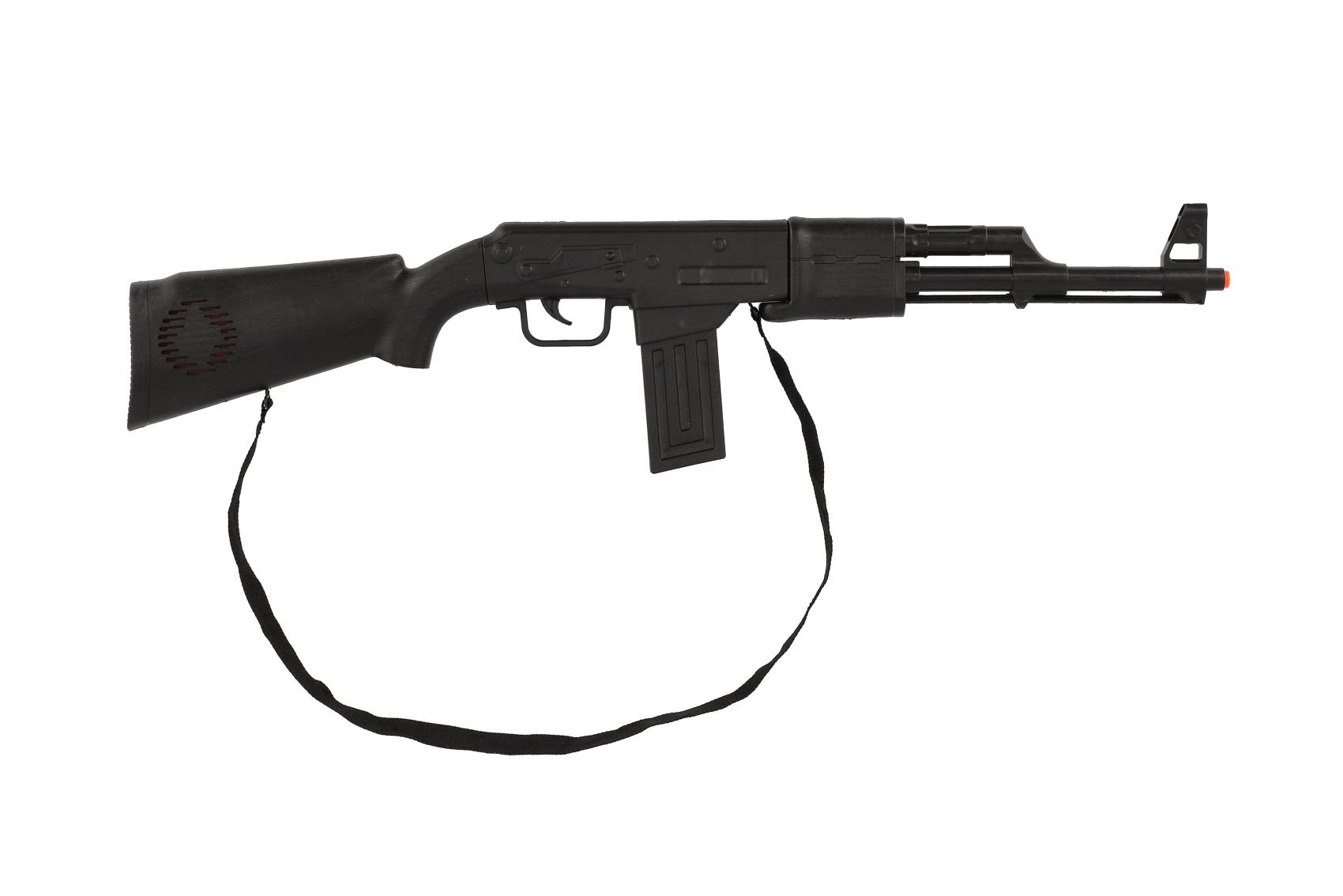 Samopal/Pistole klapací plast 66cm na kartě