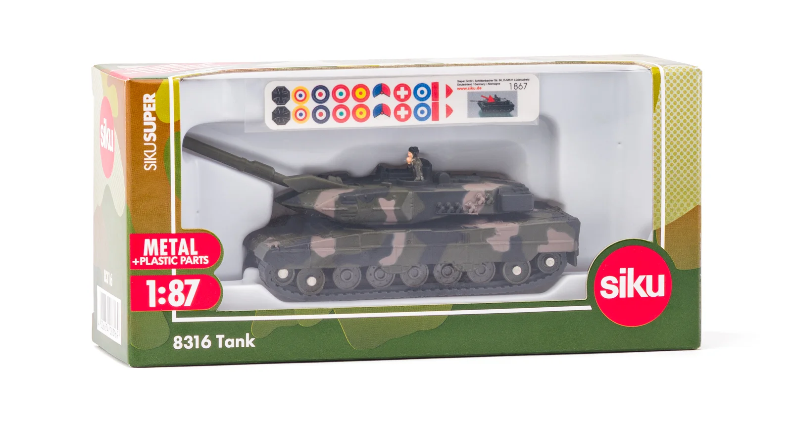 SIKU 8316 Military - Tank