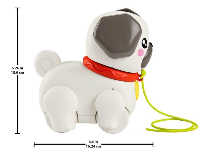 Mattel Fisher Price Chodící mopslík