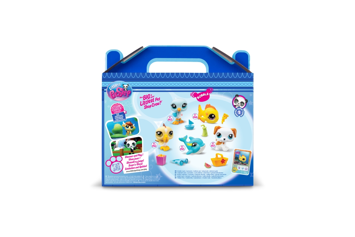 Littlest Pet Shop 5 figurek Pláž