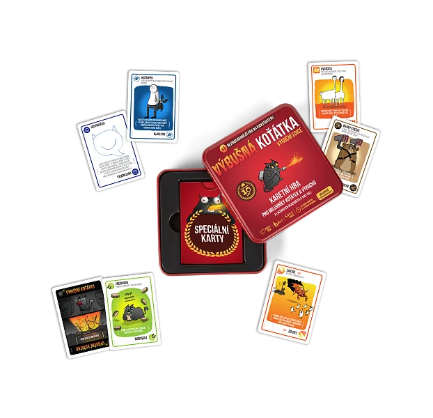 Asmodee Výbušná koťátka: Výroční edice