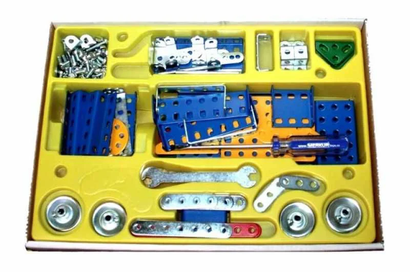 Merkur 031 Železniční modely, 220 dílů, 10 modelů