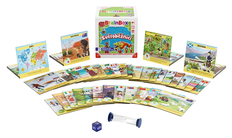 Asmodee BrainBox - světoběžníci