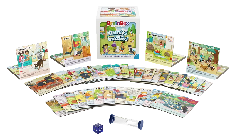 Asmodee BrainBox - domácí mazlíčci