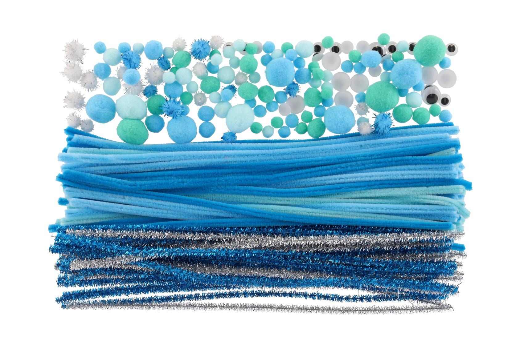 Teddies Tvořivá sada created 3 barvy na kartě 15x40cm