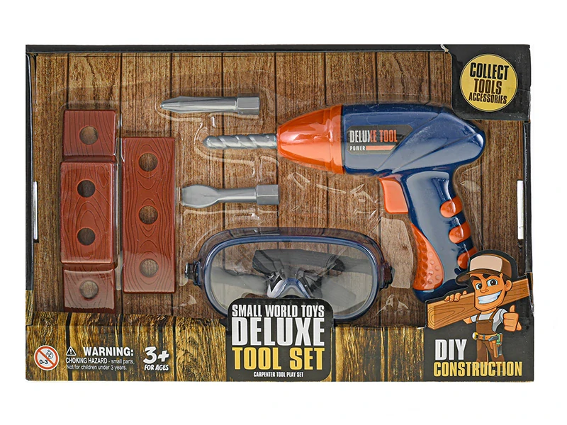 Mikro Trading Sada nářadí s vrtačkou 8ks v krabičce