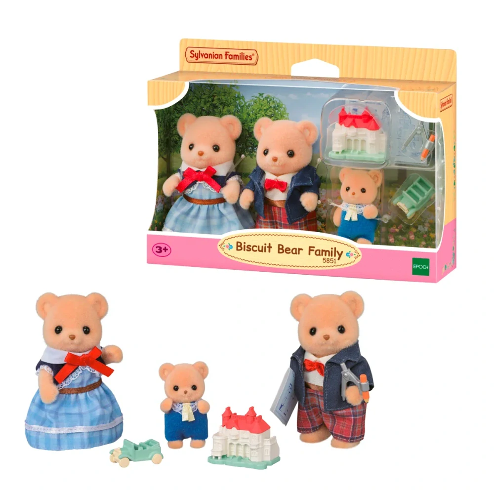 Sylvanian Families Rodina sušenkových medvídků