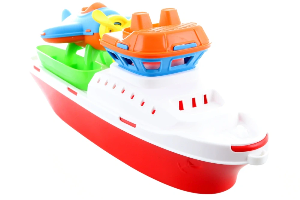 Lamps Loď s letadlem 40 cm plastová
