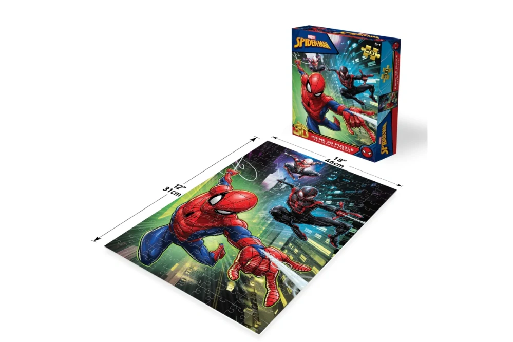 Lamps Puzzle 3D - Spider-man