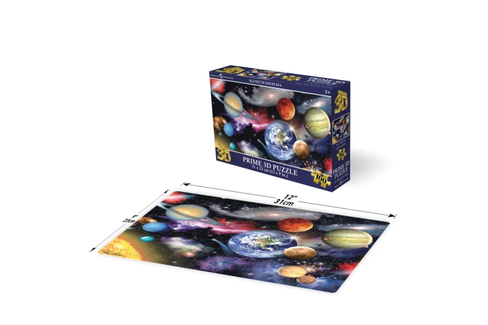 Lamps Puzzle 3D - Sluneční soustava