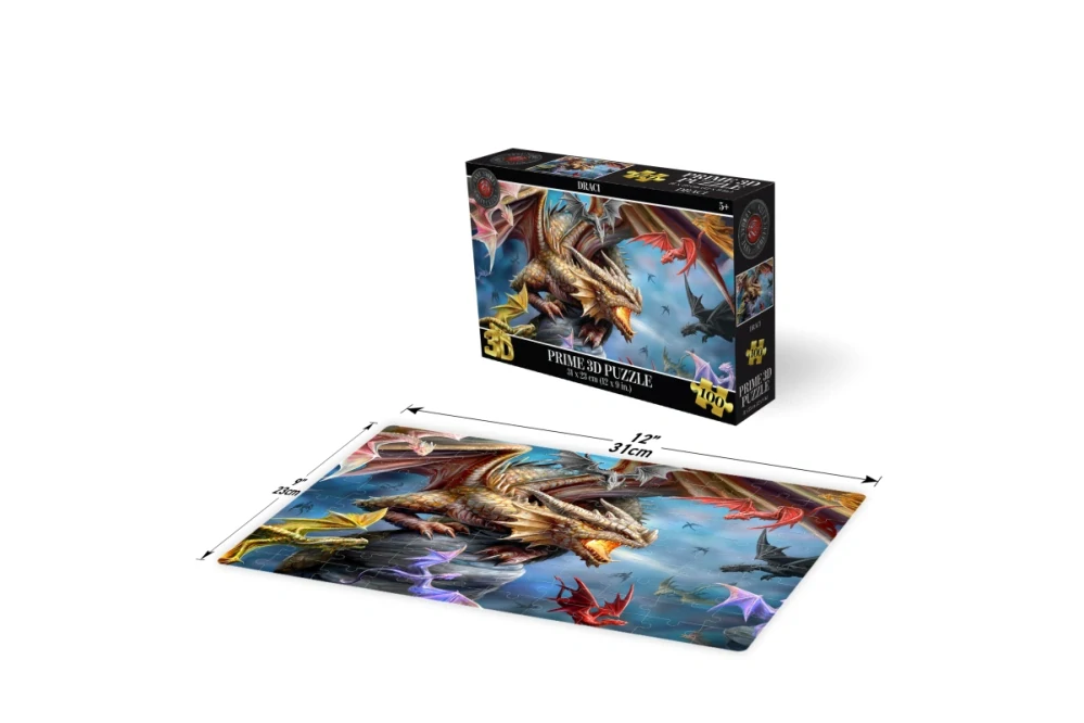 Lamps Puzzle 3D - Draci