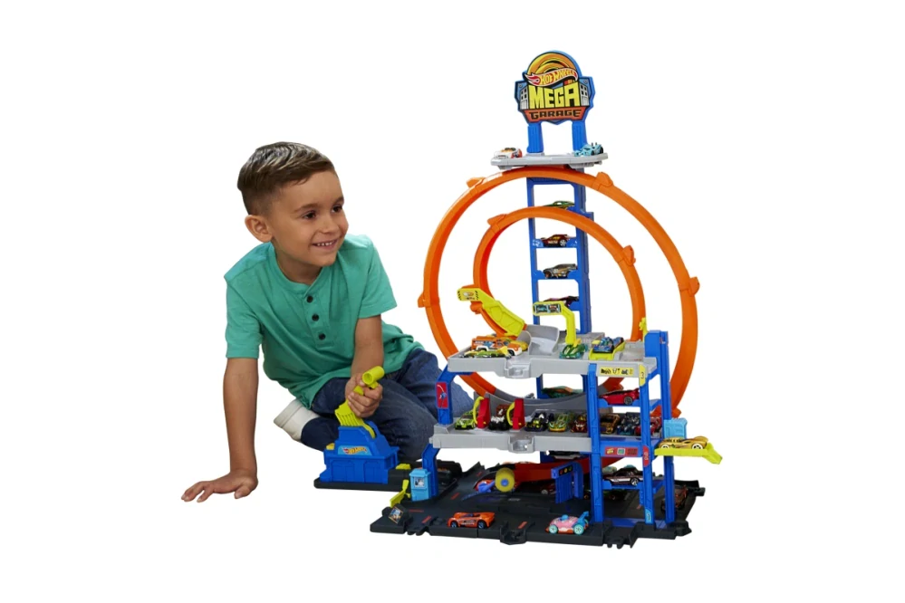 Mattel Hot Wheels City maxi garáž JBM74