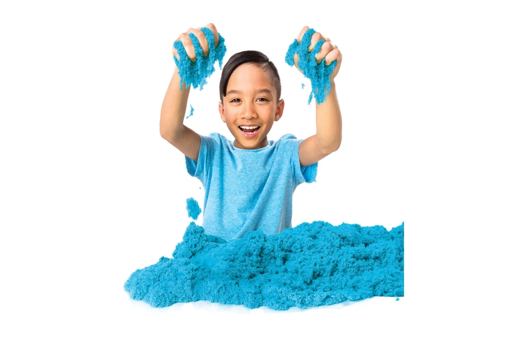 Kinetic Sand Balení Modrého Písku 0.9 Kg