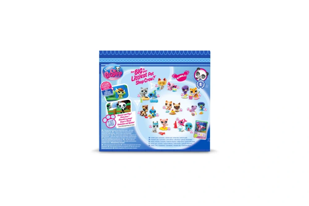 Littlest Pet Shop 2 figurky - 6 druhů assort