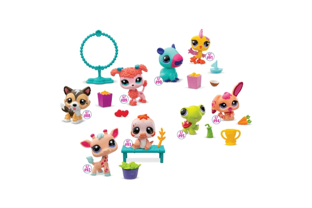 Littlest Pet Shop 2 figurky - 4 druhy assort.