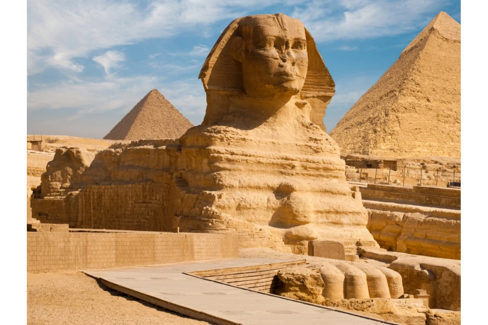 Lamps Puzzle 3D - Sfinga Egypt