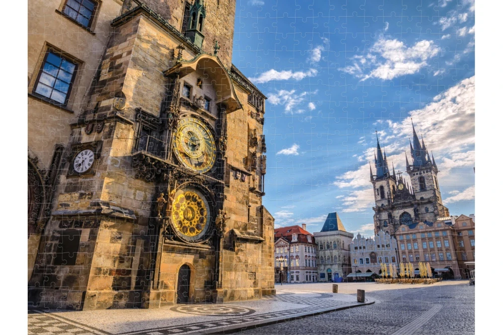 Lamps Puzzle 3D - Praha Česká republika