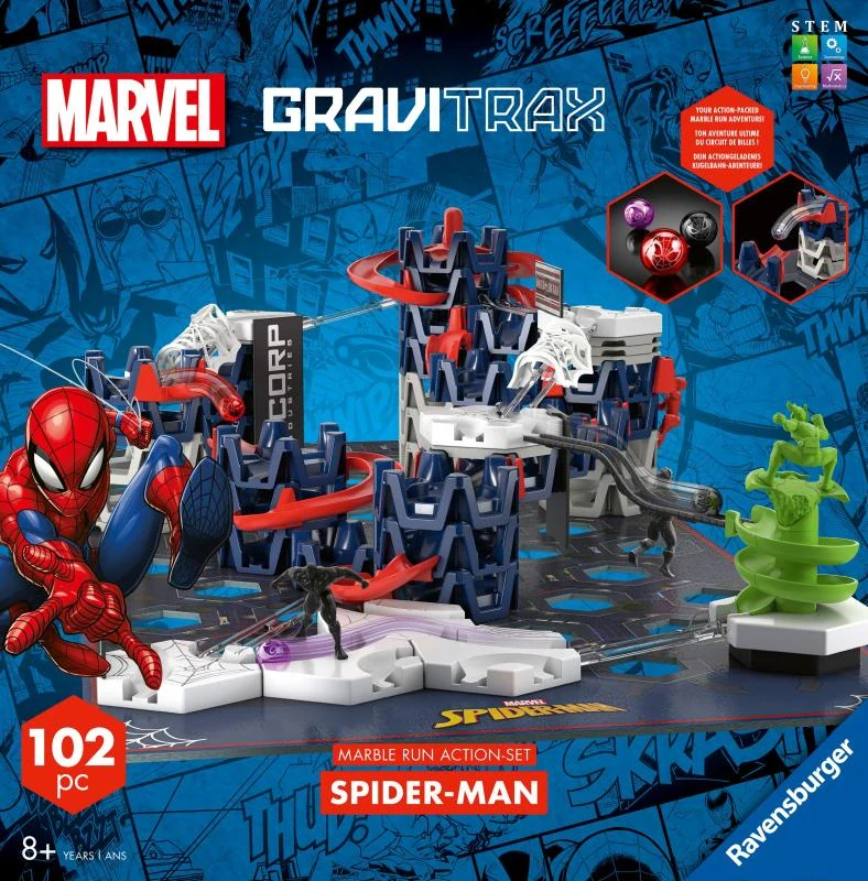Ravensburger GraviTrax Spiderman Startovní sada M