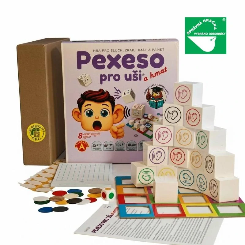 PEXI Pexeso pro uši® a hmat