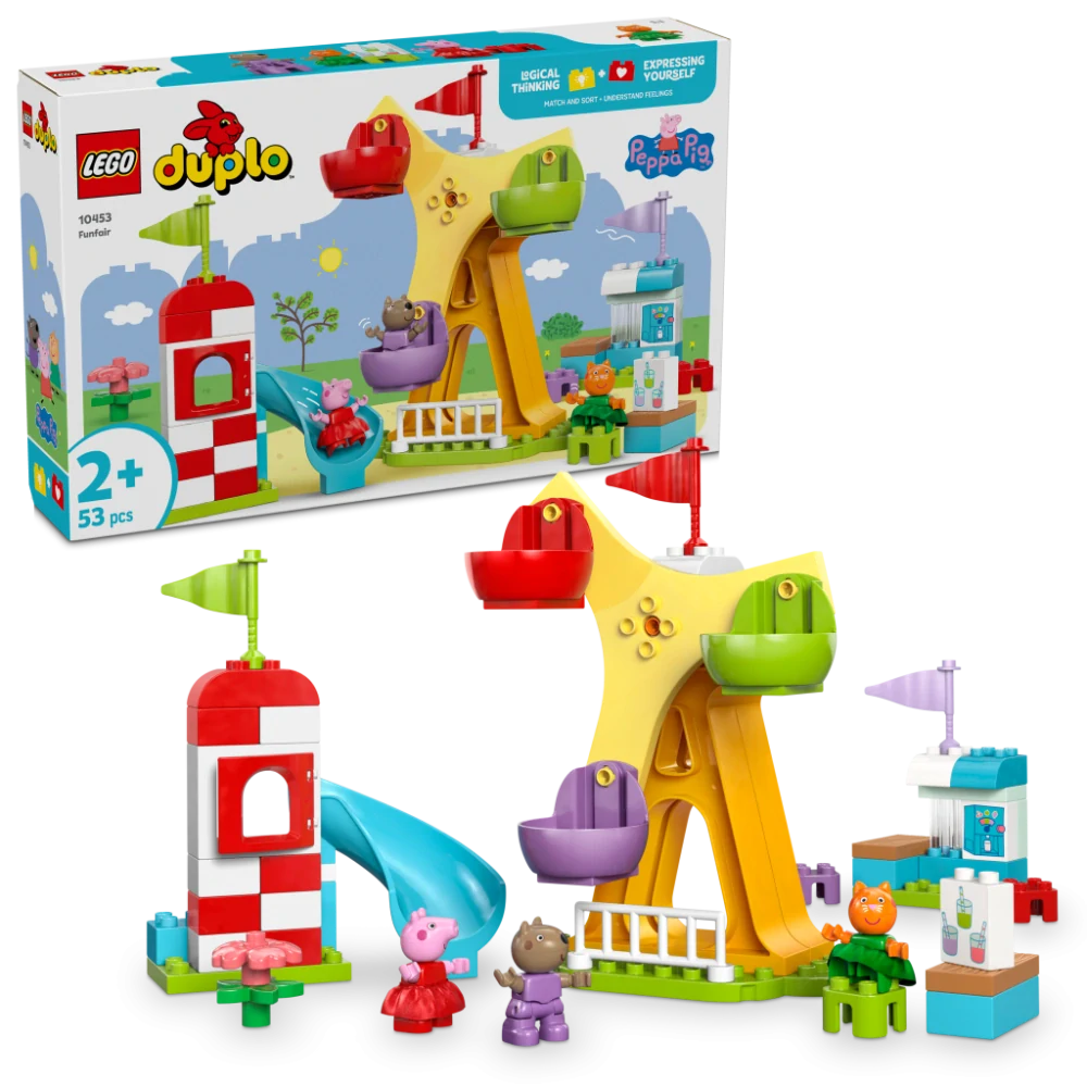 LEGO® DUPLO® Prasátko Peppa 10453 Zábavní park