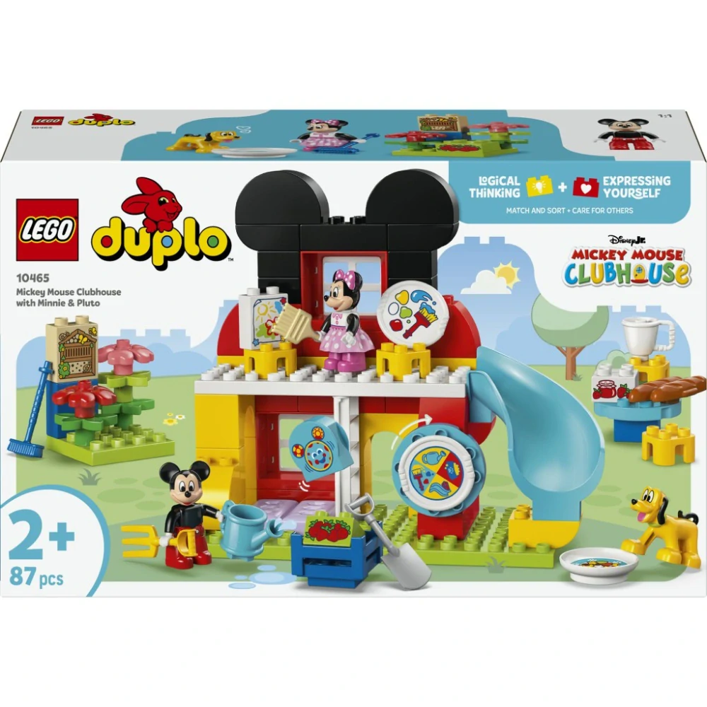 LEGO® DUPLO® 10465 Mickeyho klubík, Minnie a Pluto