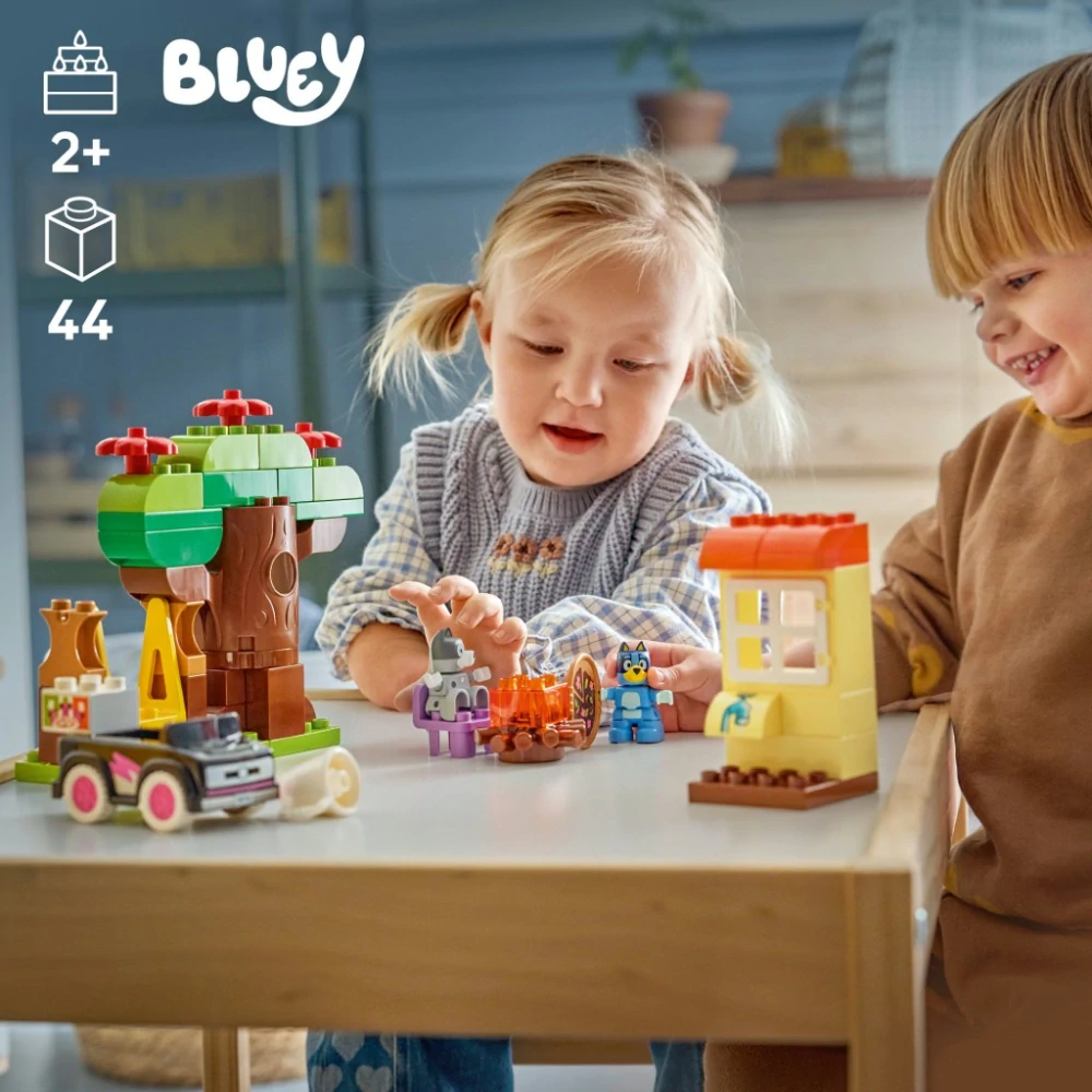 LEGO® DUPLO® 10469 Muffin, Bluey a rozvoz pizzy