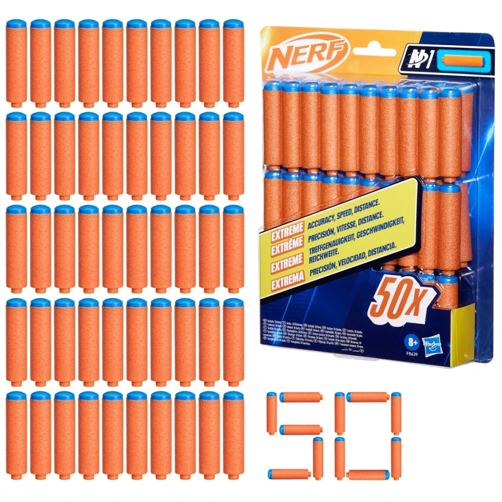 HASBRO - Nerf N1 - 50 NÁHRADNÍCH ŠIPEK