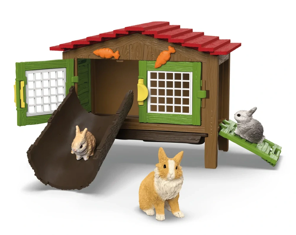 Schleich 42728 Králíkárna