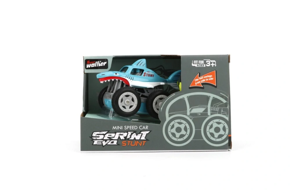 Alltoys Mini auto žralok RC modré
