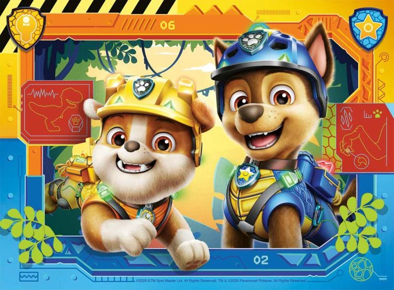 Ravensburger Tlapková patrola: Dinosauří film 4 v 1