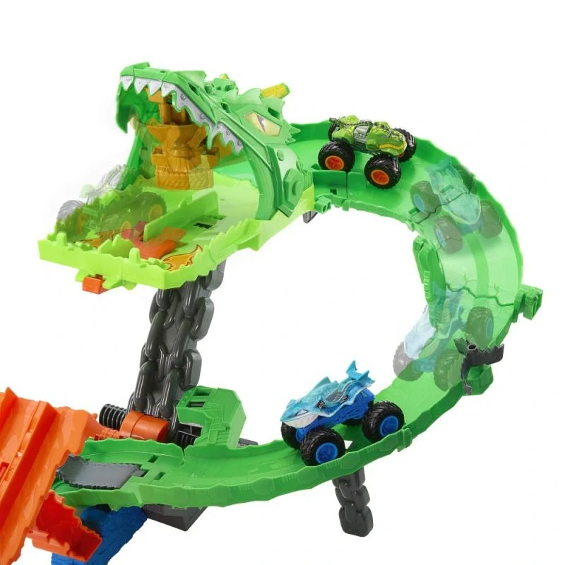 Mattel Hot Wheels Monster trucks dráha dračí zkáza