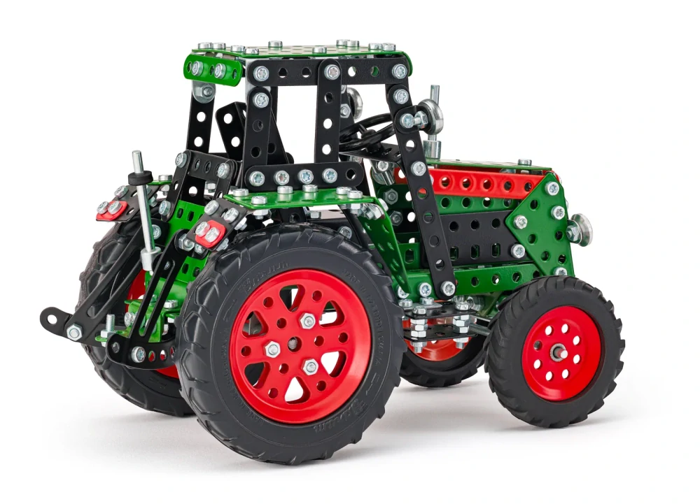 Merkur - Traktor 4x4 zelený, 567 dílků
