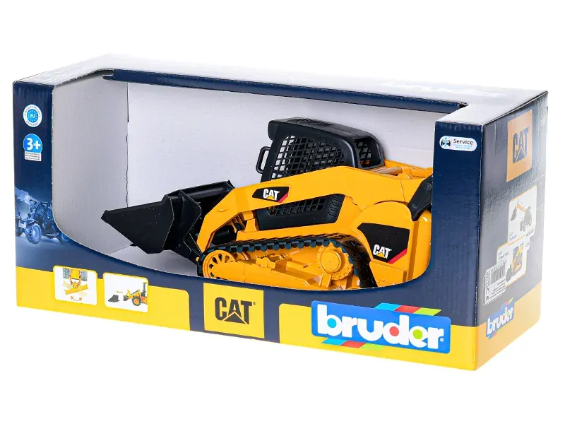 Bruder 02136 CAT kompaktní pásový bagr s předním nakladačem 1:16